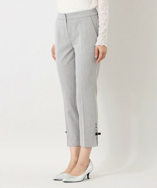 TO BE CHIC / トゥー ビー シック その他パンツ | ウールライクストレッチ スリムパンツ | 詳細7