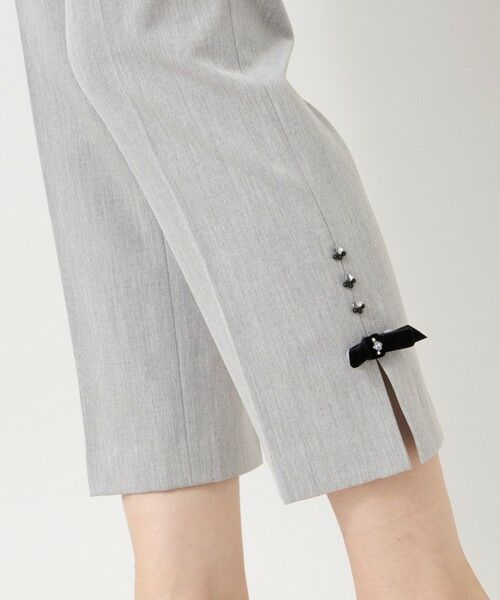 TO BE CHIC / トゥー ビー シック その他パンツ | ウールライクストレッチ スリムパンツ | 詳細10
