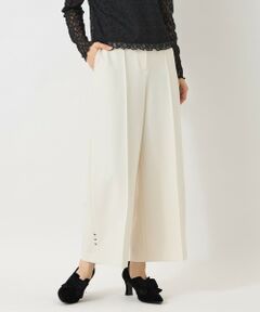 TO BE CHIC / トゥー ビー シック その他パンツ | ウールライクストレッチ ワイドパンツ