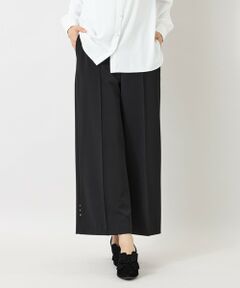 TO BE CHIC / トゥー ビー シック その他パンツ | ウールライクストレッチ ワイドパンツ