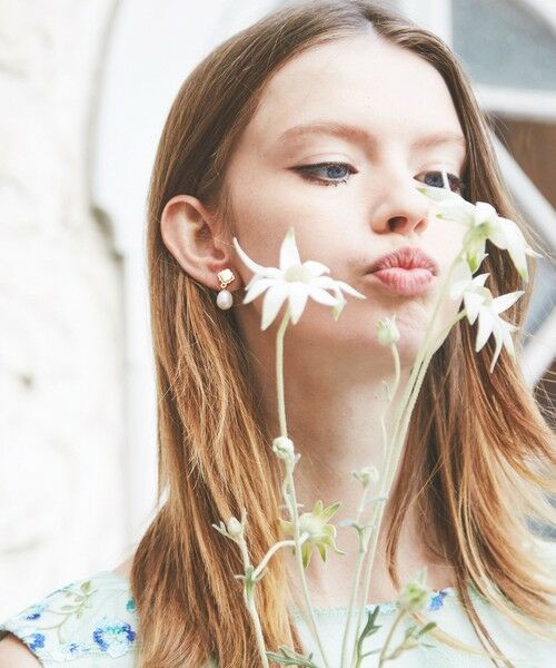 TOCCA / トッカ ピアス・イヤリング | CLOVER & PEARL EARRINGS 淡水バロックパールイヤリング | 詳細7