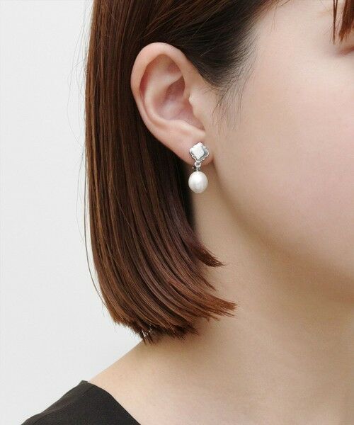 TOCCA / トッカ ピアス・イヤリング | CLOVER & PEARL EARRINGS 淡水バロックパールイヤリング | 詳細16