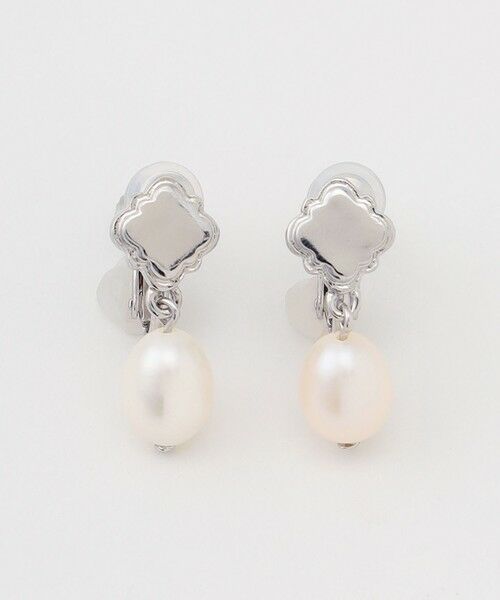 TOCCA / トッカ ピアス・イヤリング | CLOVER & PEARL EARRINGS 淡水バロックパールイヤリング | 詳細13