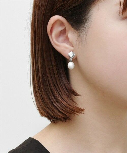 TOCCA / トッカ ピアス・イヤリング | CLOVER & PEARL EARRINGS 淡水バロックパールイヤリング | 詳細8