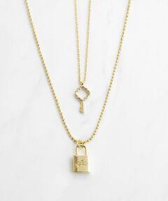 HAPPY KEY LAYERD NECKLACE ネックレス