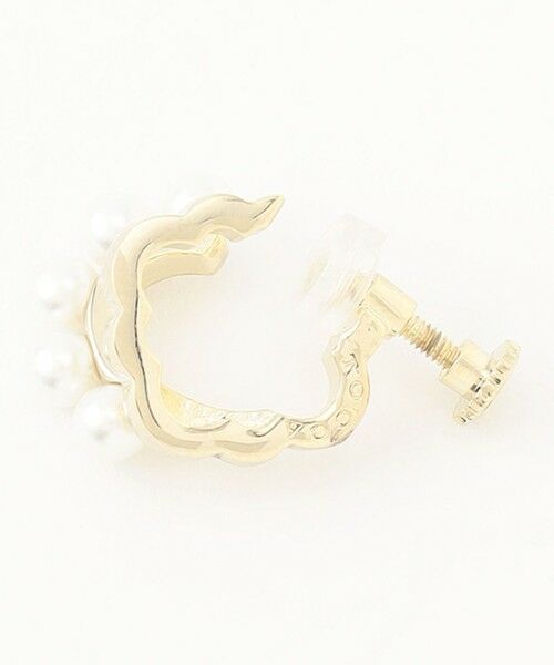 TOCCA / トッカ ピアス・イヤリング | PEARL CLOVER HOOP EARRINGS イヤリング | 詳細2