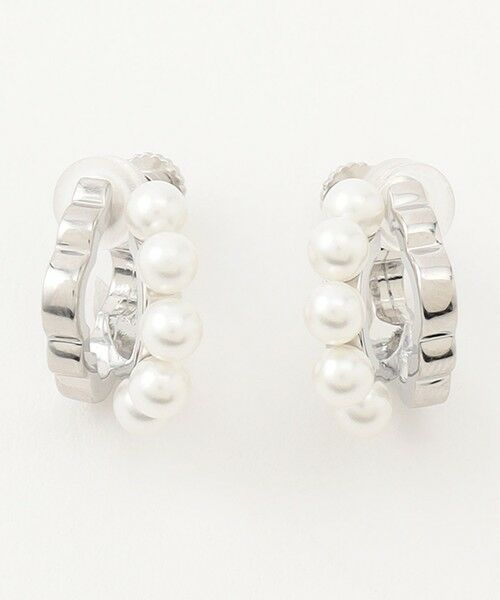 TOCCA / トッカ ピアス・イヤリング | PEARL CLOVER HOOP EARRINGS イヤリング | 詳細9