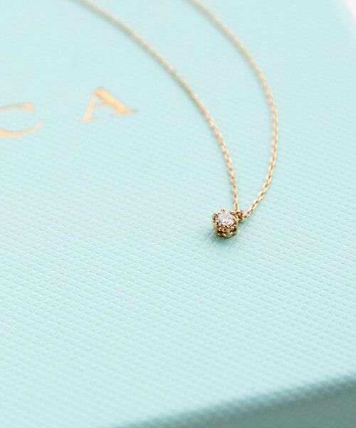 TOCCA / トッカ ネックレス・ペンダント・チョーカー | 【WEB限定】FLORA K10 DIAMOND NECKLACE ネックレス | 詳細11