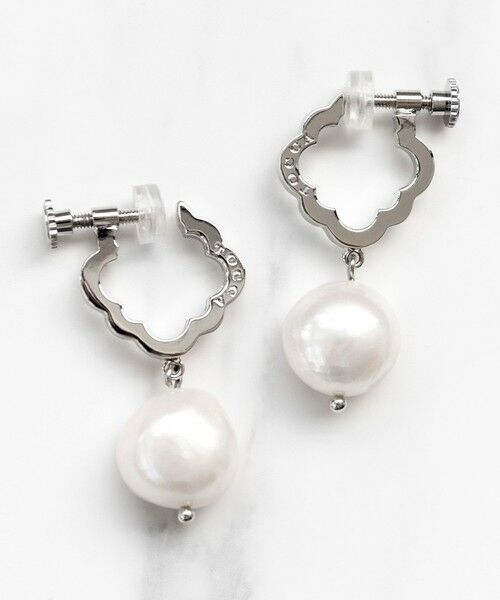 TOCCA / トッカ ピアス・イヤリング | OPEN CLOVER PEARL EARRINGS 淡水バロックパール イヤリング | 詳細14