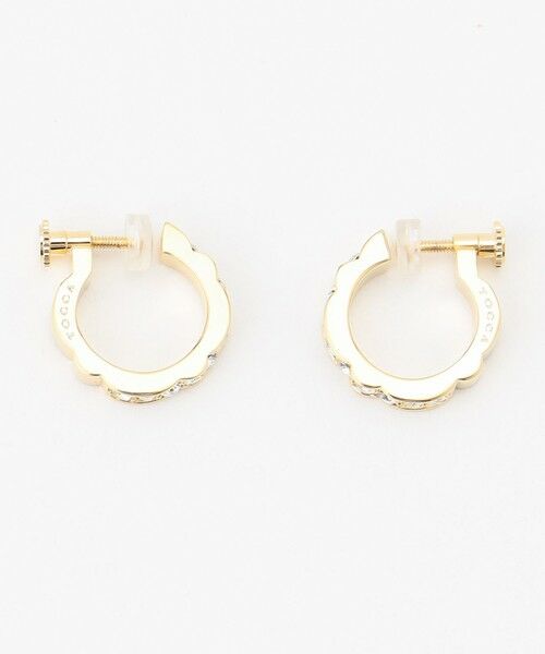 TOCCA / トッカ ピアス・イヤリング | OPEN CLOVER HOOP BIJOUX EARRINGS イヤリング | 詳細2