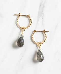 【WEB限定】LEGAME PIERCED EARRINGS S K10 天然石 ピアス S