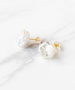 【WEB限定】NUANCE PEARL PIERCED EARRINGS K18淡水パール ピアス