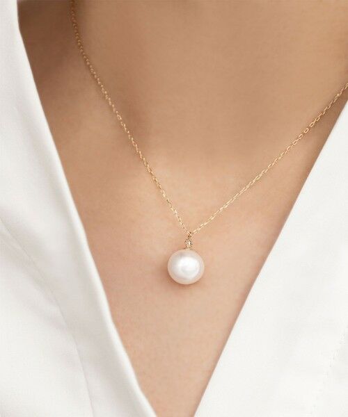 TOCCA / トッカ ネックレス・ペンダント・チョーカー | 【WEB限定】NOBLE PEARL NECKLACE K10淡水パール ダイヤモンド ネックレス | 詳細4