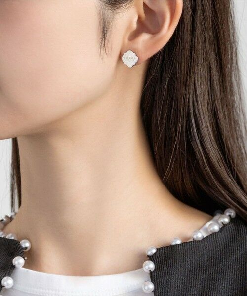 TOCCA / トッカ ピアス・イヤリング | LOGO CLOVER STUD PIERCED EARRINGS ピアス | 詳細15