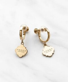 TOCCA / トッカ ピアス・イヤリング | LOGO CLOVER HOOP EARRINGS イヤリング