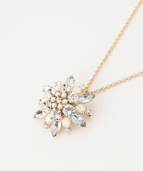 TOCCA / トッカ ブローチ・コサージュ | NOBLE FLOWER BROOCH NECKLACE 2WAY ブローチネックレス | 詳細3