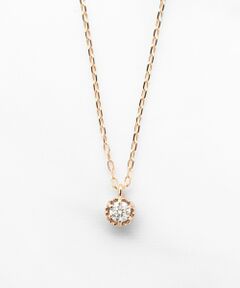 【WEB限定】FLORA K18 DIAMOND NECKLACE K18 ダイヤモンド ネックレス