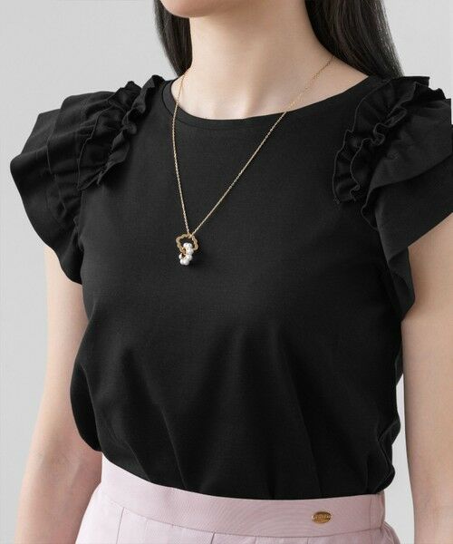 TOCCA / トッカ ネックレス・ペンダント・チョーカー | FRILL PEARL W RING NECKLACE ネックレス | 詳細8