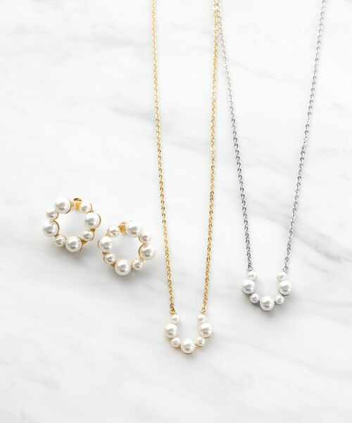 TOCCA / トッカ ネックレス・ペンダント・チョーカー | FRILL PEARL HORSE SHOE NECKLACE ネックレス | 詳細3