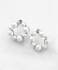 FRILL PEARL EARRINGS イヤリング