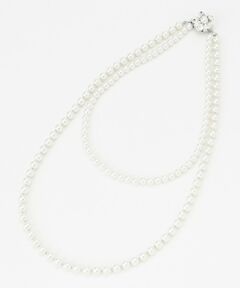 【3WAY】BIJOUX CLASP PEARL NECKLACE ネックレス