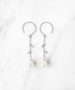 【WEB限定】SEEDS PEARL PIERCED EARRINGS K10ホワイトゴールド 淡水パールピアス