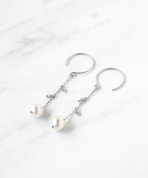 TOCCA / トッカ ピアス・イヤリング | 【WEB限定】SEEDS PEARL PIERCED EARRINGS K10ホワイトゴールド 淡水パールピアス | 詳細2