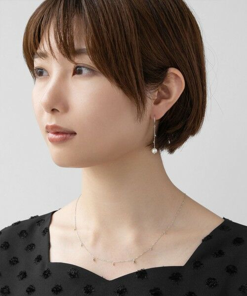 TOCCA / トッカ ピアス・イヤリング | 【WEB限定】SEEDS PEARL PIERCED EARRINGS K10ホワイトゴールド 淡水パールピアス | 詳細7