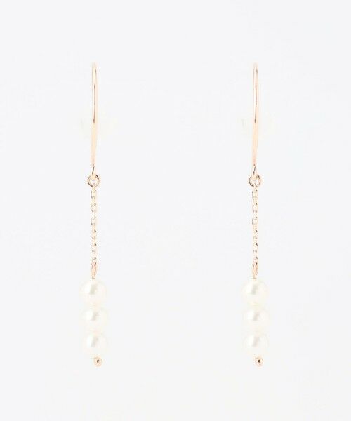 TOCCA / トッカ ピアス・イヤリング | 【WEB限定】FRILL PEARL SWING PIERCED EARRINGS K10ゴールド 淡水パールピアス | 詳細10