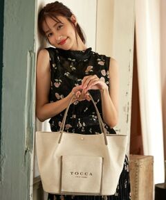 BLOOMING BUD CANVAS TOTE トートバッグ