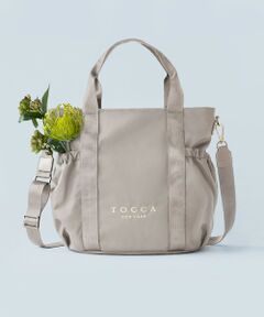 【WEB＆一部店舗限定・撥水・環境にやさしい素材】SANA SIDEPOCKET TOTE トートバッグ