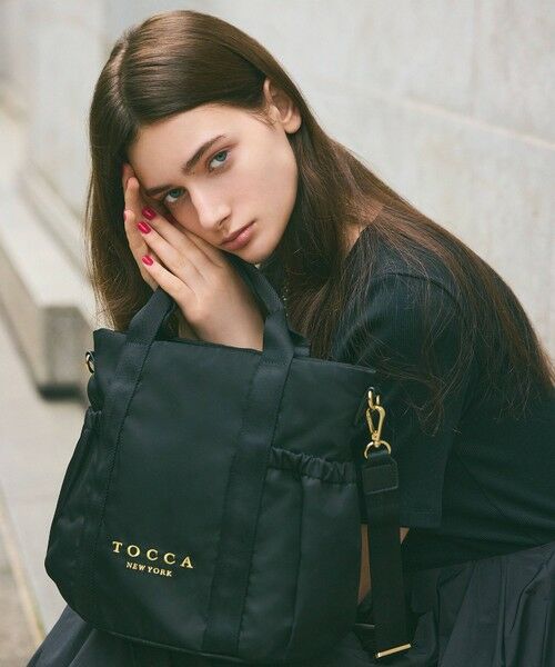 TOCCA / トッカ トートバッグ | 【新色登場・WEB＆一部店舗限定・環境にやさしい素材】SANA SIDEPOCKET TOTE トートバッグ | 詳細5