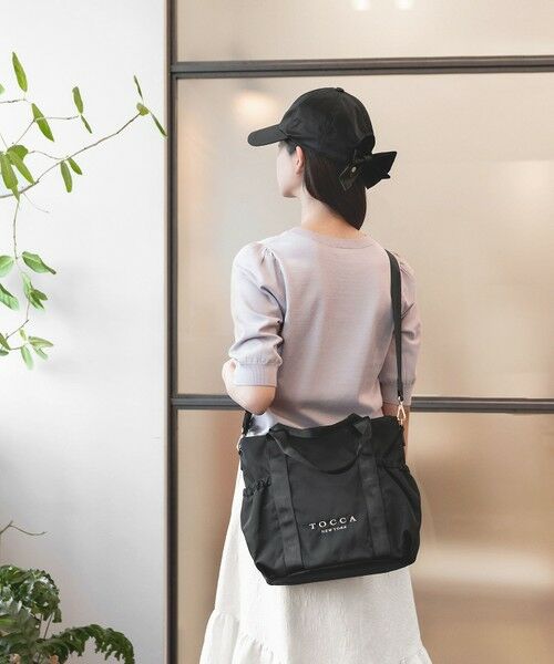 TOCCA / トッカ トートバッグ | 【新色登場・WEB＆一部店舗限定・環境にやさしい素材】SANA SIDEPOCKET TOTE トートバッグ | 詳細8