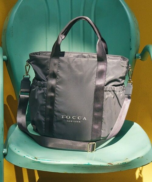 TOCCA / トッカ トートバッグ | 【WEB＆一部店舗限定・撥水・環境にやさしい素材】SANA SIDEPOCKET TOTE トートバッグ | 詳細9