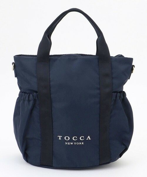 トッカ TOCCA 【撥水】BICOLOR RIBBON TOTE トートバッグ