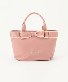 【撥水】BICOLOR RIBBON TOTE トートバッグ