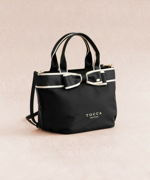 TOCCA / トッカ ショルダーバッグ | 【撥水】BICOLOR RIBBON TOTE トートバッグ | 詳細3