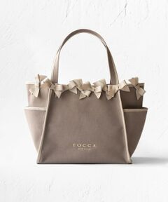 OCTUPLE RIBBON TOTE L トートバッグ L