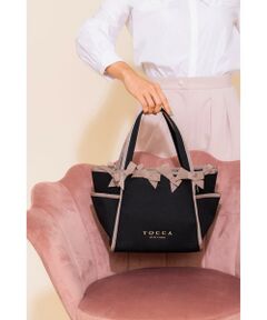 OCTUPLE RIBBON TOTE M トートバッグ M