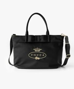 TOCCA / トッカ トートバッグ | BOW RIBBON LOGONYLON M トートバッグ M