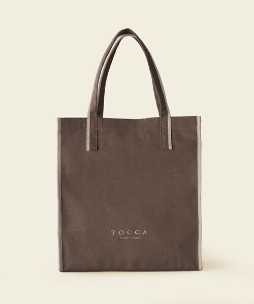TOCCA / トッカ トートバッグ | 【WEB限定＆一部店舗限定】STRADA CANVAS TOTE L トートバッグ L（[新色]ブラウン系）