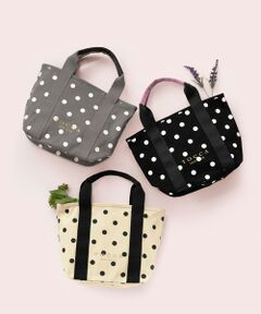 【WEB＆一部店舗限定】TOCCA DOT CANVAS TOTE トートバッグ