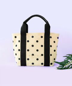 【WEB＆一部店舗限定】TOCCA DOT CANVAS TOTE トートバッグ