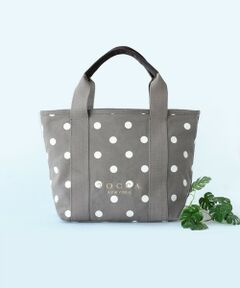 【WEB＆一部店舗限定】TOCCA DOT CANVAS TOTE トートバッグ