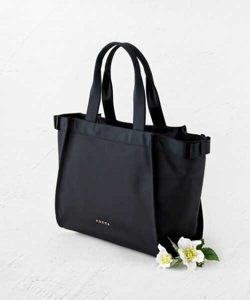 A4サイズ対応・撥水】SIDE RIBBON BUCKET TOTE トートバッグ （トートバッグ）｜TOCCA / トッカ ファッション通販  タカシマヤファッションスクエア