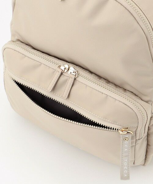TOCCA☆ CAROVANA BACKPACK ☆ノートパソコン入ります TOCCA｜【A4サイズ収納可・WEB&一部店舗限定】CAROVANA BACKPACK