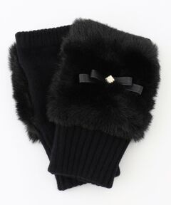 KNIT FUR HANDWARMER ハンドウォーマー