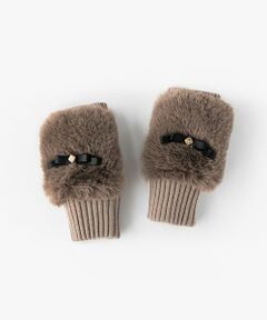 KNIT FUR HANDWARMER ハンドウォーマー