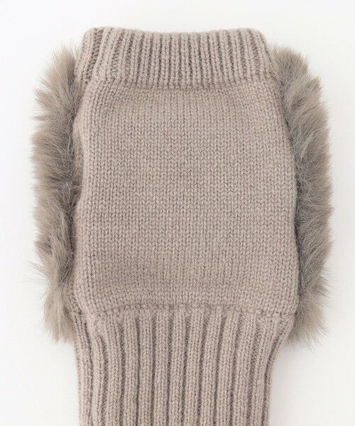 TOCCA / トッカ 手袋 | KNIT FUR HANDWARMER ハンドウォーマー | 詳細5