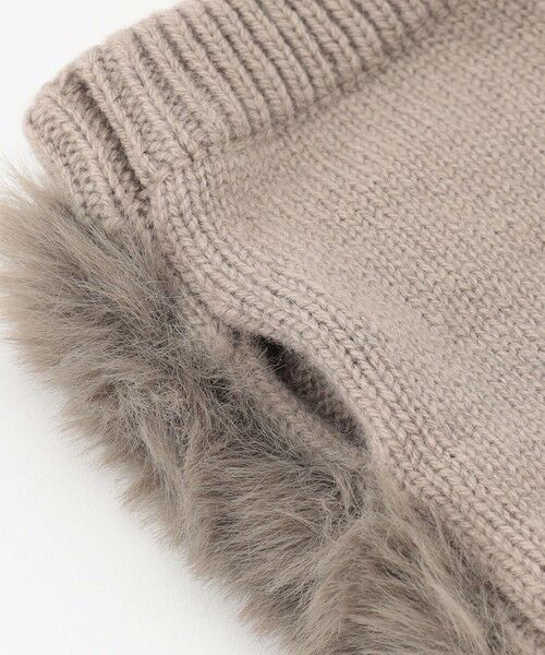 TOCCA / トッカ 手袋 | KNIT FUR HANDWARMER ハンドウォーマー | 詳細7